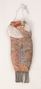 Mixed media, Inga Hunter, Cat in an Overcoat, 1982