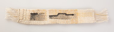 Textile, Kay Lawrence, House / Self  woven samples, 1988