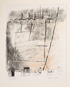 Mixed media, Kay Lawrence, House / Self #5, 1988