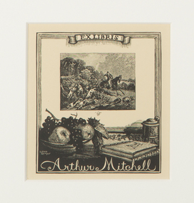 Mixed media, Lionel Lindsay, Arthur Mitchell, 1943