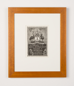 Mixed media, Lionel Lindsay, Libr of Royal Aust Coll.of Physicians-AE Mills Fd