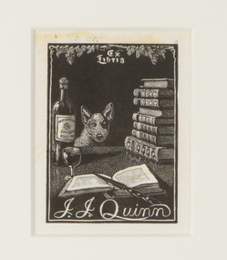 Mixed media, Lionel Lindsay, J. J. Quinn