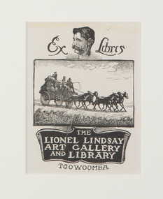 Mixed media, Lionel Lindsay, Lionel Lindsay Art Gallery & Library, Toowoomba