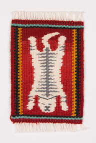 Textile, Joy Smith, Mini Tibetan Tiger Rug, 2004
