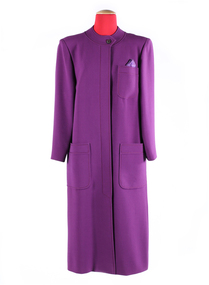 Dress coat and silk kerchief, TU, Melbourne