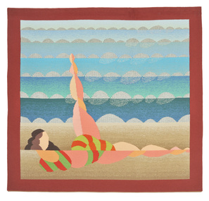 Textile, Marie Cook, Sunbather, 1977