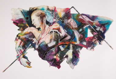 Textile, Julie Montgarrett, From where you are you can hear her dreaming, 1987
