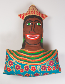 Textile, Ivor Cantrill, Balinese Man
