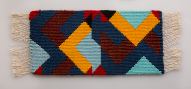 Textile, Merrill Dumbrell, Sampler for Congo