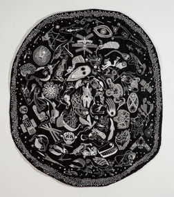 Textile, Lucas Grogan, The Universe Quilt, 2013