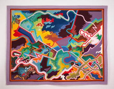 Textile, Mike Brown, Untitled (tapestry), 1982