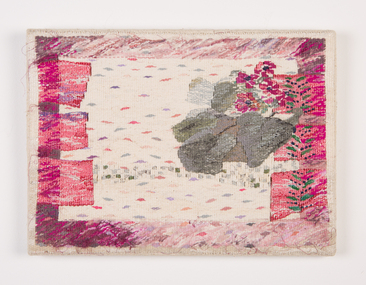 Textile, Valerie Kirk, Dappled Leaf, Sweetie Papers, 1983