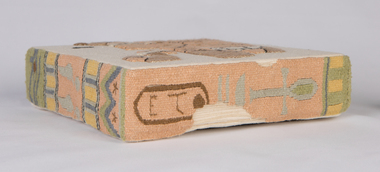 Textile, Sue Rosenthal, Egyptian Fragments; Maps and Murals or which way to the schist quarries?
