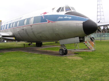 Machine - Vickers Viscount Series 818  VH-TVR  (CU-T622, "John Murphy", "John Murray"), 1958