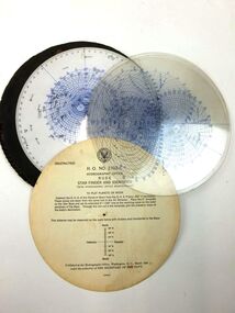 Equipment (item) - Rude Star Identifier with Hydrographic Modifications A N Type 1 Hydrographic Office  No. 2102-C, Star Identifier