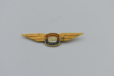 Badge (item) - TAA Junior Flyers Club Badge, TAA Junior Flyers Club Badge - Double wings