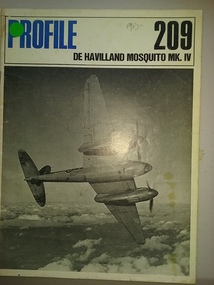 Cover of De Havilland Mosquito Mk IV Profile Publications 209 (Blue Series)