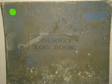 Journal (item) - Journey Log Book, DH Fox Moth VH-UQM Holyman Airways Pty Ltd