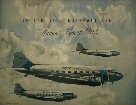 Butler Air Transport Annual Report 1953