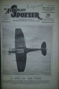 Magazine (item) - Aeroplane Spotter June 17 1943 -June 15 1944