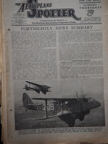 Photo of Magazine/Newsletter "The Aeroplane Spotter"