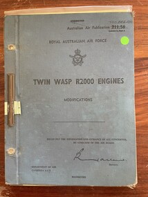 Manual (item) - (SP) AAP 7110.006.100 Pratt & Whitney Twin Wasp Modification Manual