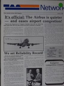 Trans Australia Airlines Staff Magazine: TAA Network Jan, Mar, Jun, Aug, Sep, Dec 1982