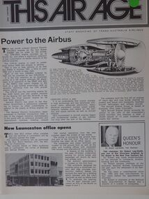 This Air Age: Staff Magazine of Trans-Australia Airlines