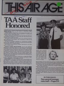 This Air Age: Staff Magazine of Trans-Australia Airlines - Special Issue