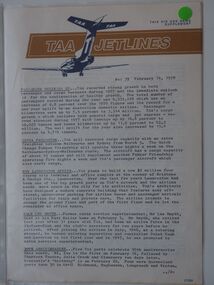 TAA JETLINES: This Air Age News Supplement