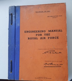 Manual (item) - Engineering Manual For The Royal Air Force, Air Publication 1464A Volume I: Engineering Manual For The Royal Air Force
