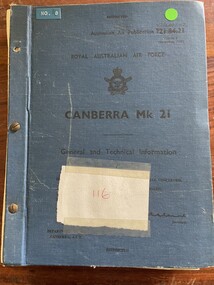 Manual (item) - (SP) AAP 7214.005-2 721.84.21 Canberra MK21 General and Technical Information Manual