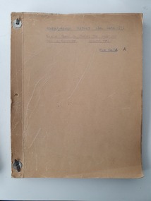 Document (item) - Farnborough Report No. Aero 1771: Flight tests of spring tab ailerons on a Spitfire, August, 1942, Farnborough Report No. Aero 1771: Flight tests of spring tab ailerons on a Spitfire