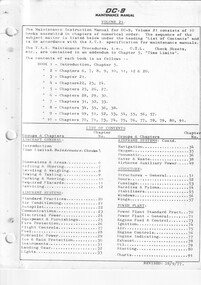 Manual (item) - (SP) DC9 Maintenance Instruction Manual Vol 21 Chapter 28 Fuel 29 Hydraulic Power 30 Ice and Rain Protection, TAA Maintenance Instruction Manual
