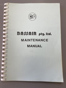 Manual (item) - (SP) Embraer - EMB 110 Aircraft Bandeirante - Collection of manuals See  under "Description" Section