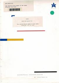 Book (item) - GAF Collection - ASTA - The Various Major Marks Of The Ikara Missiles 1959 To 1989