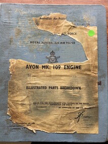 Manual (item) - (SP) AAP RAAF Pub 711:47/109 CAC Collection - Avon Mark 109 Aero Engine