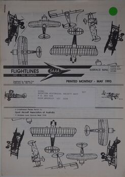 Flightlines Vic/Tas Region: SAAA May 1993
