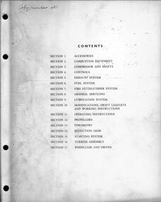 Manual (item) - (SP) Rolls Royce Derwent and Nene Turbine Engine Servicing Notes Sections 1 to 18 (2 copies)