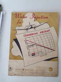 Manual (item) - Pratt and Whitney Water Injection for Commercial Aircraft, Water Injection for Commercial Aircraft