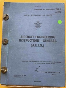 Document (item) - (SP) AAP 7002.002-2 RAAF Pub 702:1 Aircraft Engineering Instructions - General -  Book 2