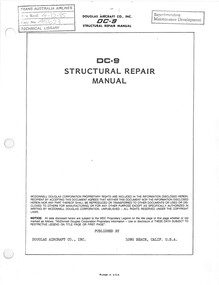 Manual (Item) - (SP) Douglas DC9 - Structural Repair Manual Vol 1 and Vol 2 - Chap 53 Fuselage