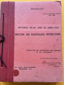 Manual - (SP) AAP RAAF Pub 472 Mitchell (B-25C and D) Airplanes Erection and Maintenance Instructions
