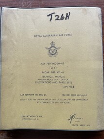 Document - (SP) AAP 7817.002-2M-25 Equipment Handbook EH22 for Radar Type WF44 System Technical Handbook Part 3 Servicing Information, Plessey Radar Ltd