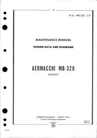 Manual (item) - (SP) Aermacchi MB-326 Aircraft Maintenance Manual Wiring Data And Diagrams