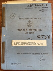 Document - (SP) AAP 7453.063-3 Toggle Switches LHA Series Overhaul, Lucas Aerospace