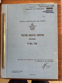 Document - (SP) AAP 7453.049-3M Piston Inertia Switches Type 8C, 10C and 18C (Pre and post modification CS.229) Graviner