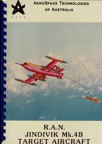 Manual (Item) - ASTA - R.A.N. Jindivik Mk.4B Target Aircraft