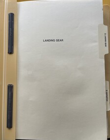 Manual (Item) - (SP) AAP 7211.022-4 Nomad Section 32 to 39 Landing Gear 34 Navigation 35 Oxygen 39 Electrical Panels