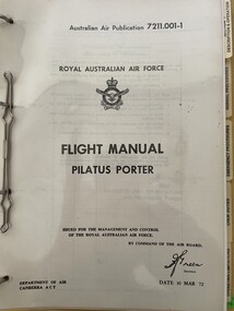 Manual (Item) - (SP) AAP 7211.001-1 Flight Manual Pilatus Porter